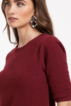Felica soft pullover - merlot