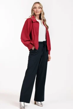 Fiebe jacket - dark red
