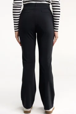 Flair bonded trousers - black