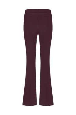 Flair bonded trousers - blackberry