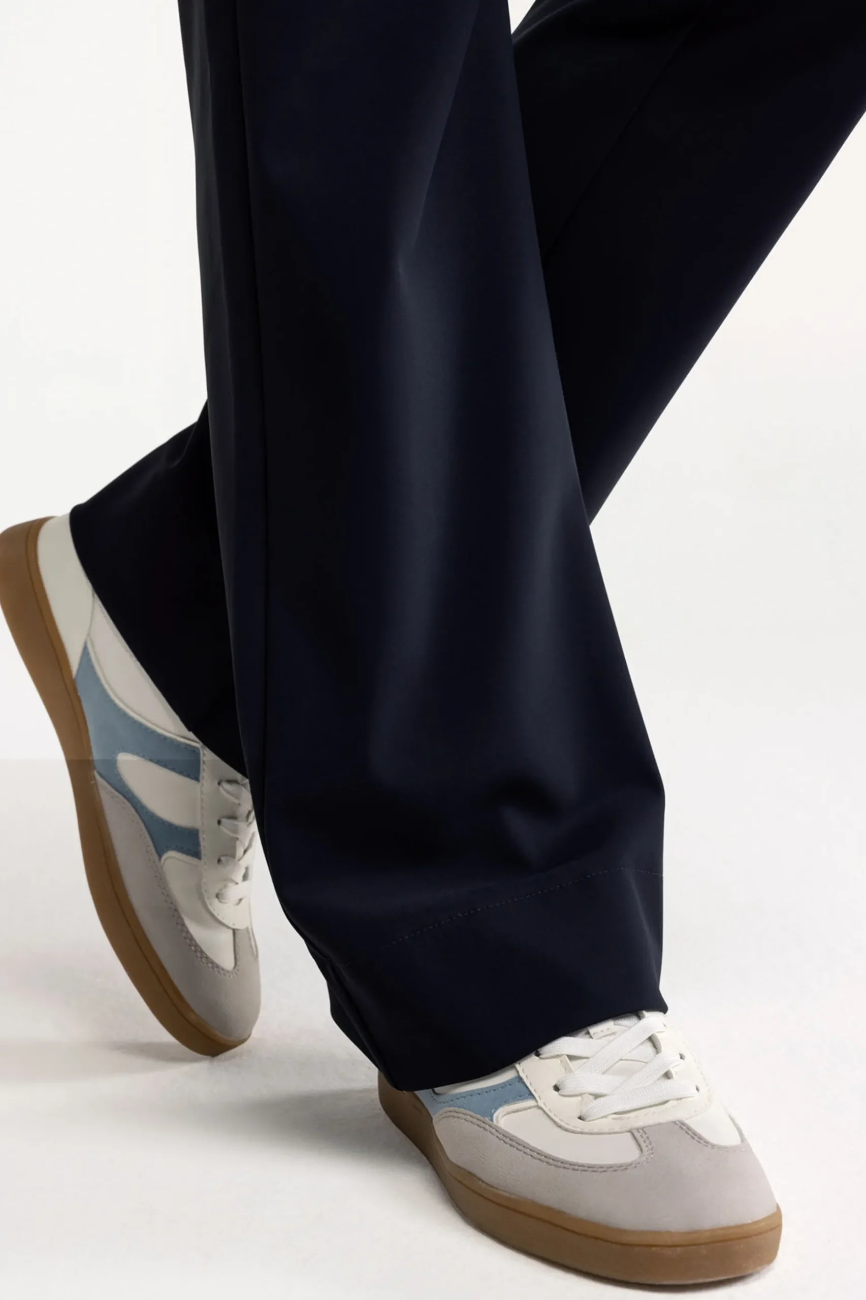 Flair bonded trousers - dark blue
