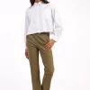 Flair bonded trousers - earth