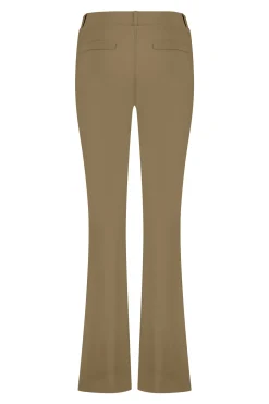 Flair bonded trousers - earth