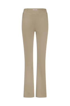 Flair bonded trousers - latte
