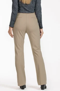 Flair bonded trousers - latte