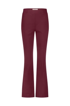 Flair bonded trousers - merlot