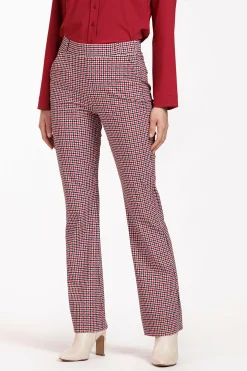 Flair check trousers - multi color