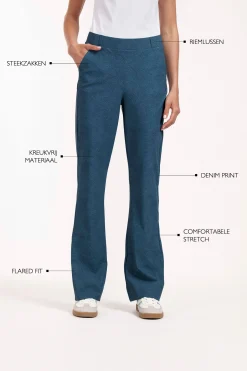 Flair denim trousers - jeans