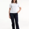Flair LONG bonded trousers - dark blue