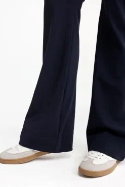 Flair LONG bonded trousers - dark blue