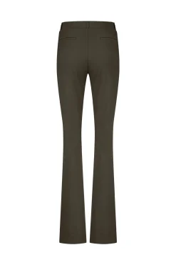 Flair LONG bonded trousers - new army