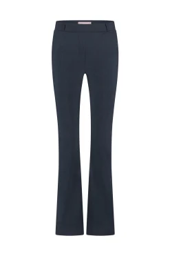 Flair mini check trousers - dark blue/black
