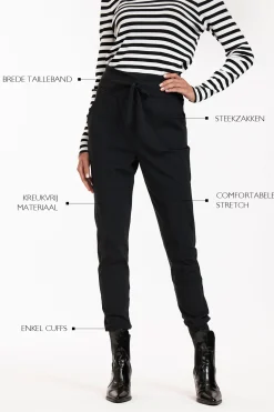 Franka trousers - black
