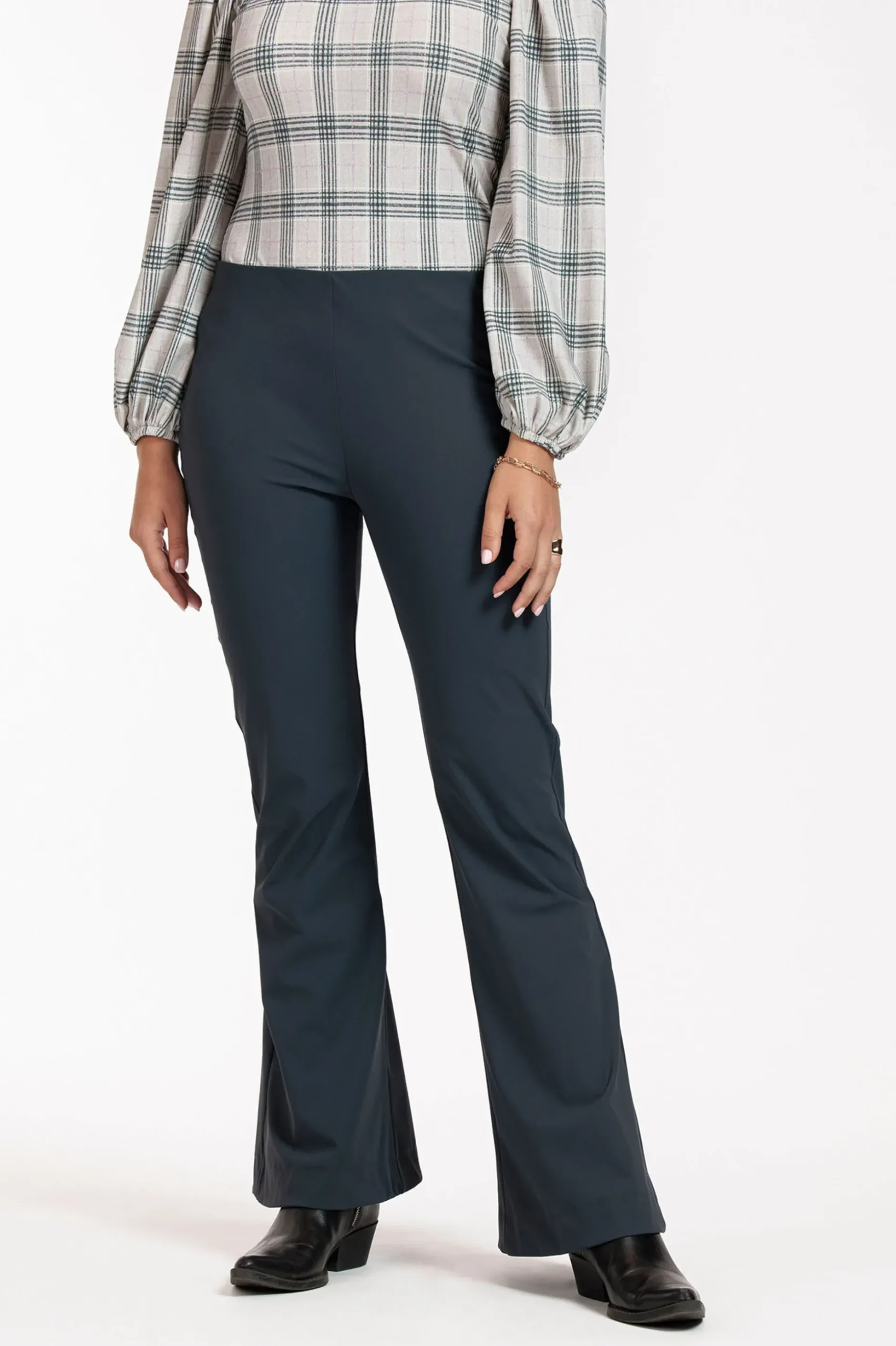 Ginger flair trousers - antraciet