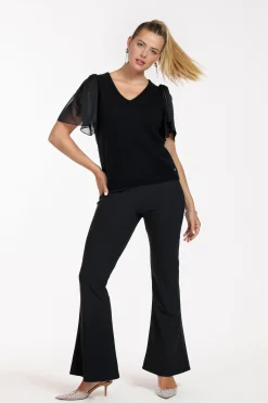 Ginger flair trousers - black