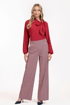 Giselle top - dark red