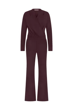 Grazia ls jumpsuit - blackberry