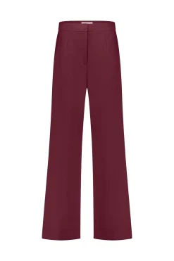 Holly bonded trousers - merlot