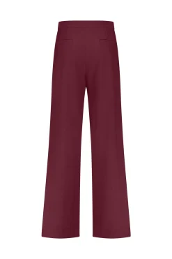 Holly bonded trousers - merlot