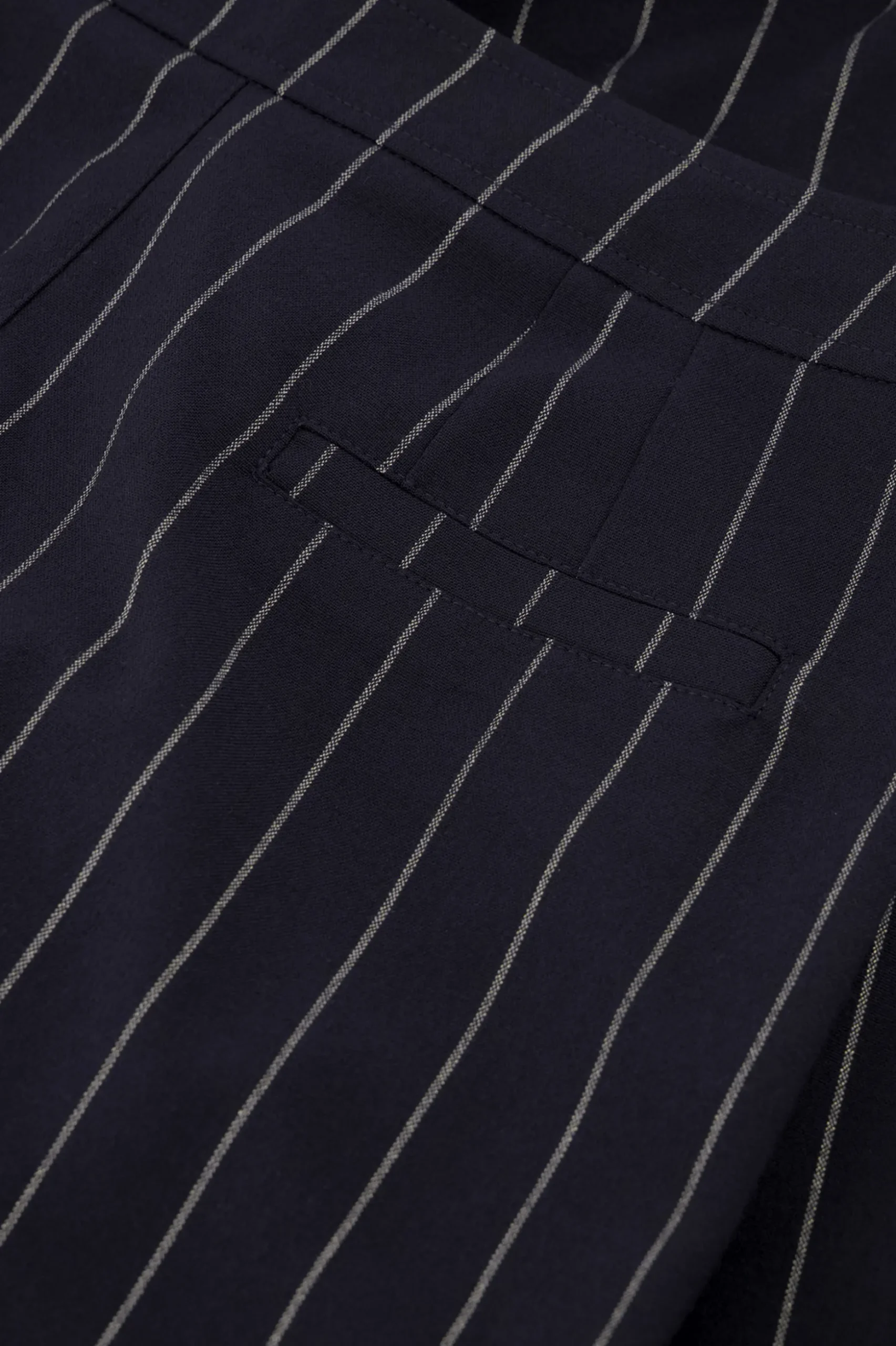 Holly gold pinstripe trousers - darkblue/gold