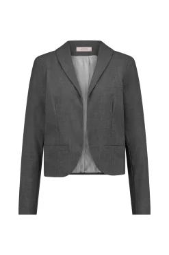 Idani grey melee blazer - grey melange