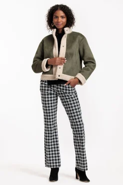 Jiro lammy jacket - new army