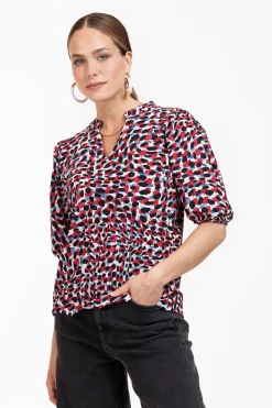 Jolly animal top - Kit/red