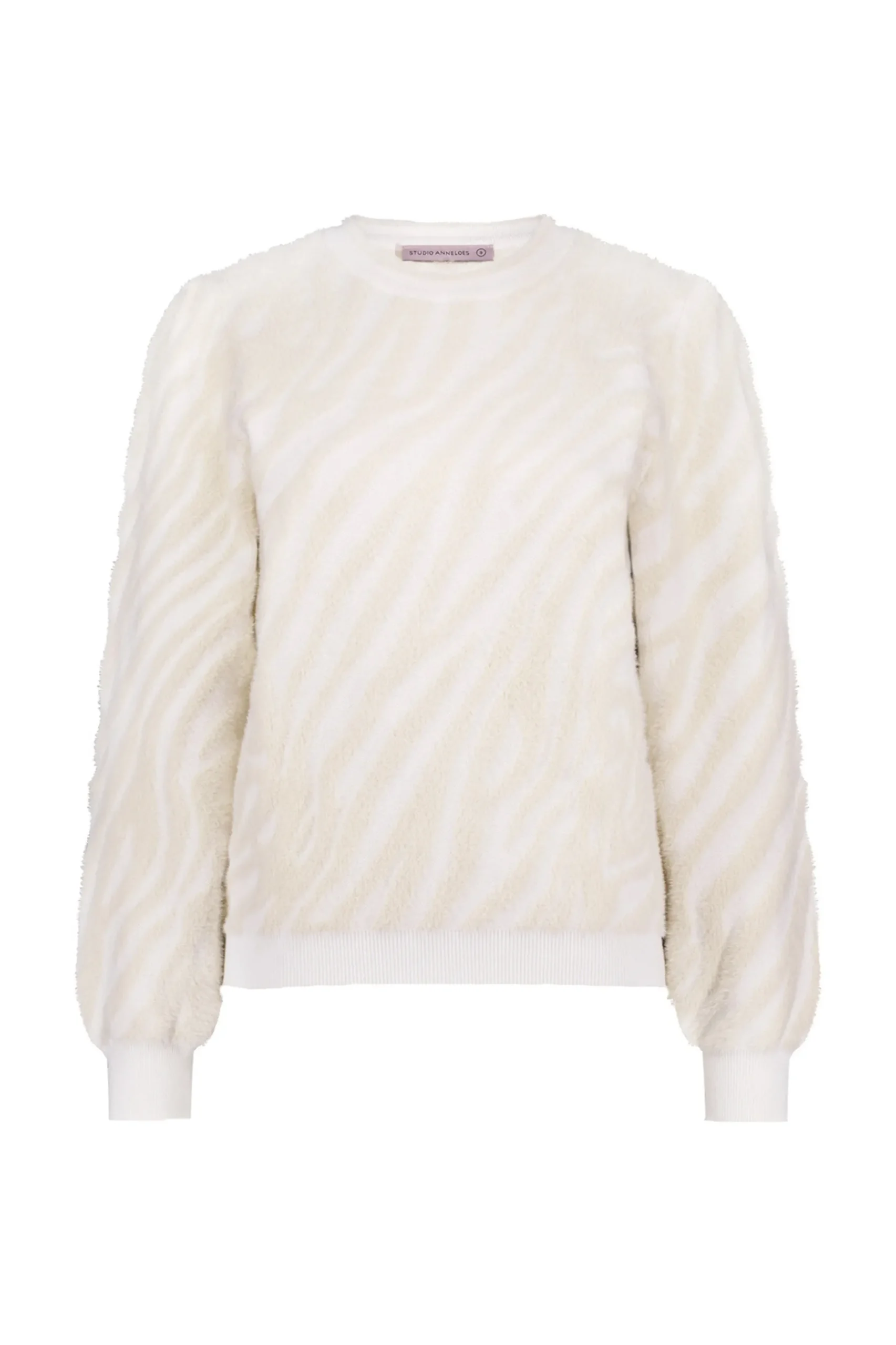 June zebra pullover - Offwhite/kit