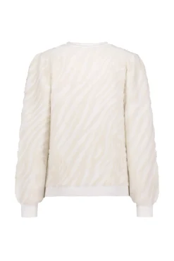 June zebra pullover - Offwhite/kit