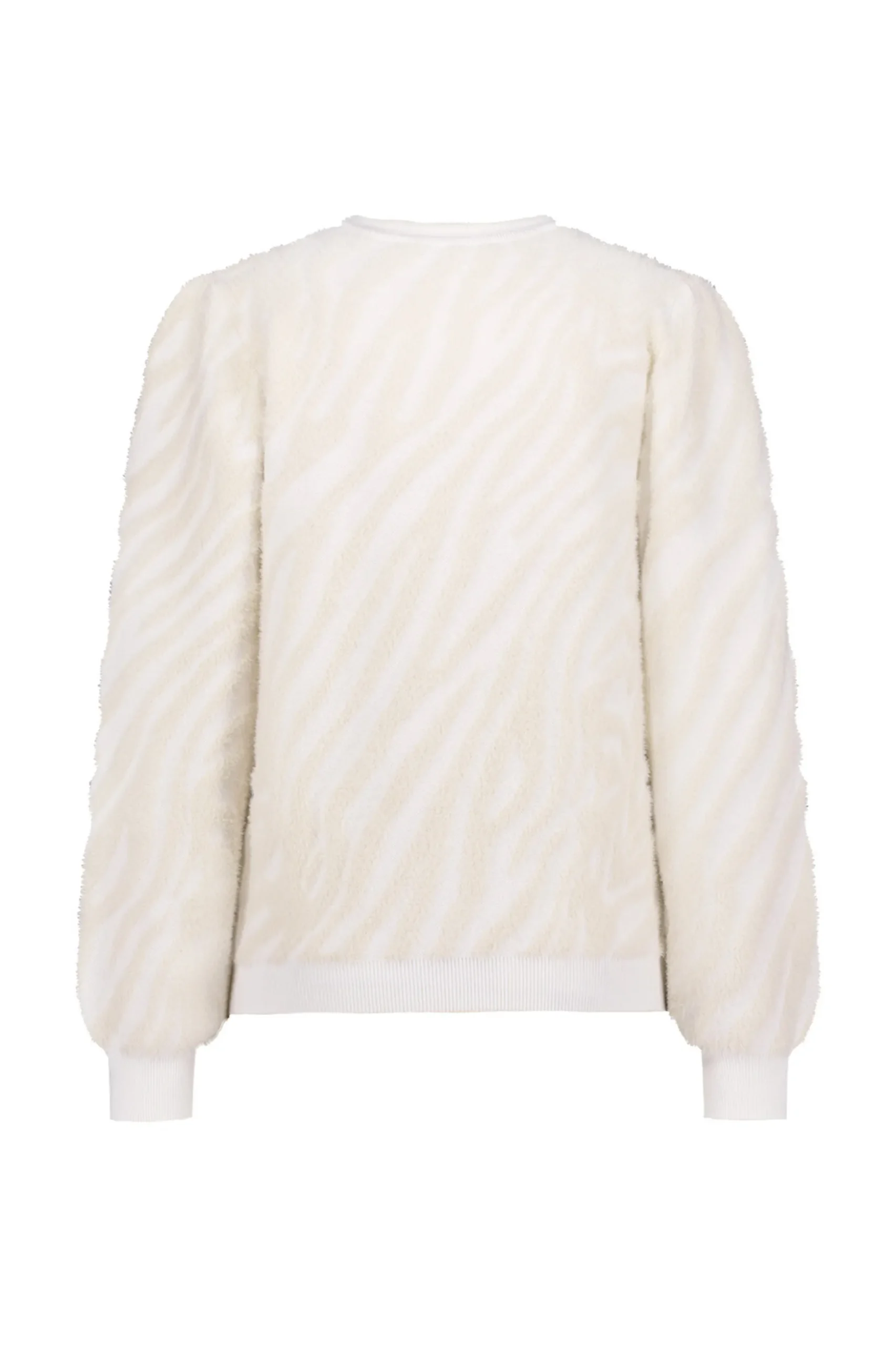 June zebra pullover - Offwhite/kit