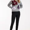 Kathy travel fleece trousers - black