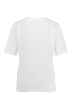 Klaasje floral tshirt - white