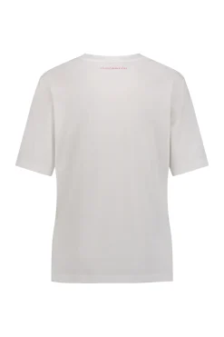 Klaasje flower tshirt - white
