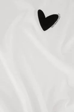 Klaasje hearts tshirt - white