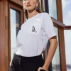 Klaasje panther tshirt - white