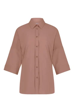 Kyra blouse - chocolate