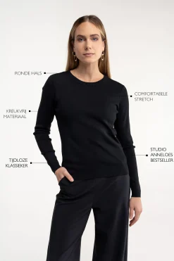 Lana pullover - black