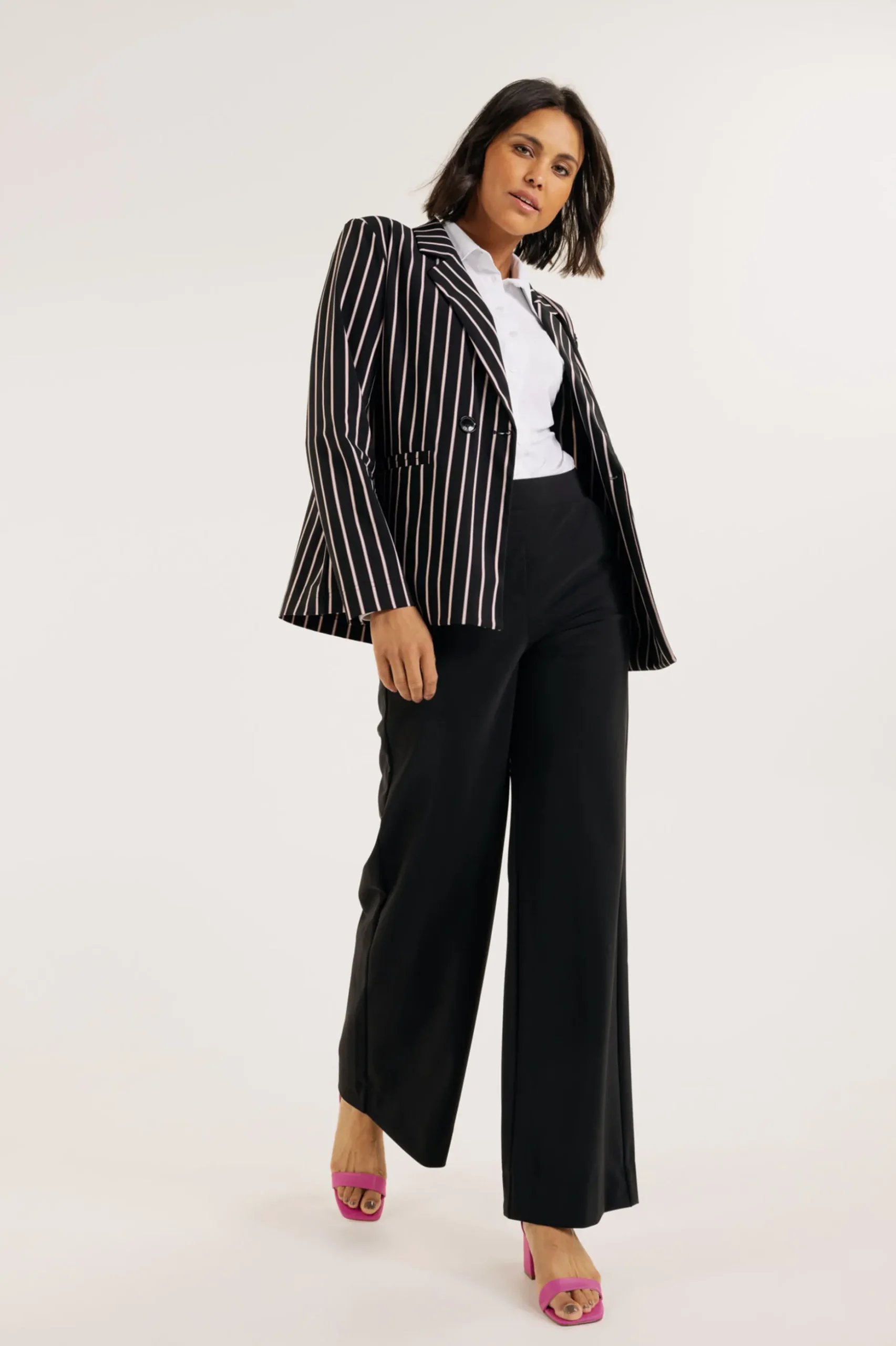 Lark Fragrance blazer - black/blush