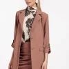 Laura blazer - chocolate