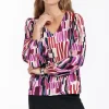 Layla stripe top - multi color