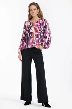 Layla stripe top - multi color