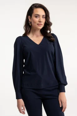 Les top - dark blue