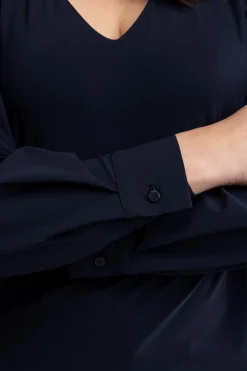Les top - dark blue