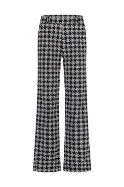 Lexie bonded PDP trousers - black/kit