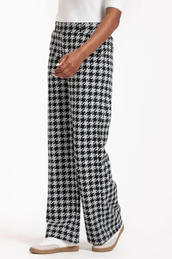 Lexie bonded PDP trousers - black/kit