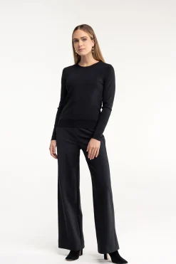 Lexie bonded trousers - black