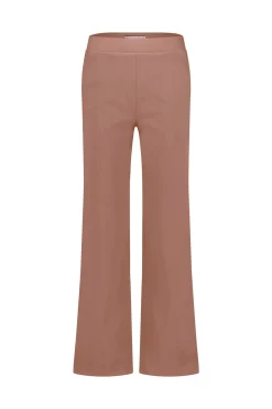 Lexie bonded trousers - chocolate