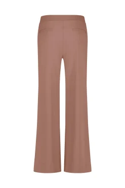 Lexie bonded trousers - chocolate