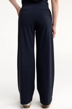 Lexie bonded trousers - dark blue