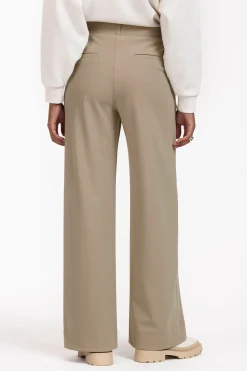Lexie bonded trousers - latte